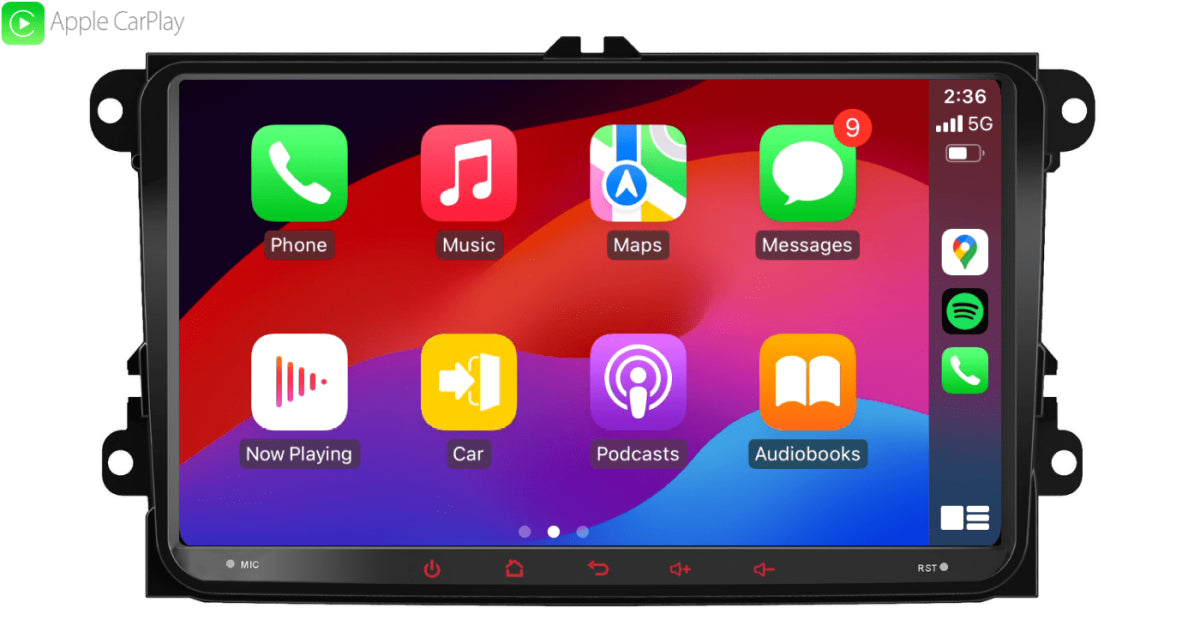 VW Polo/Golf Android Radio Navigation Double Din Unit 2GB+32GB My Store
