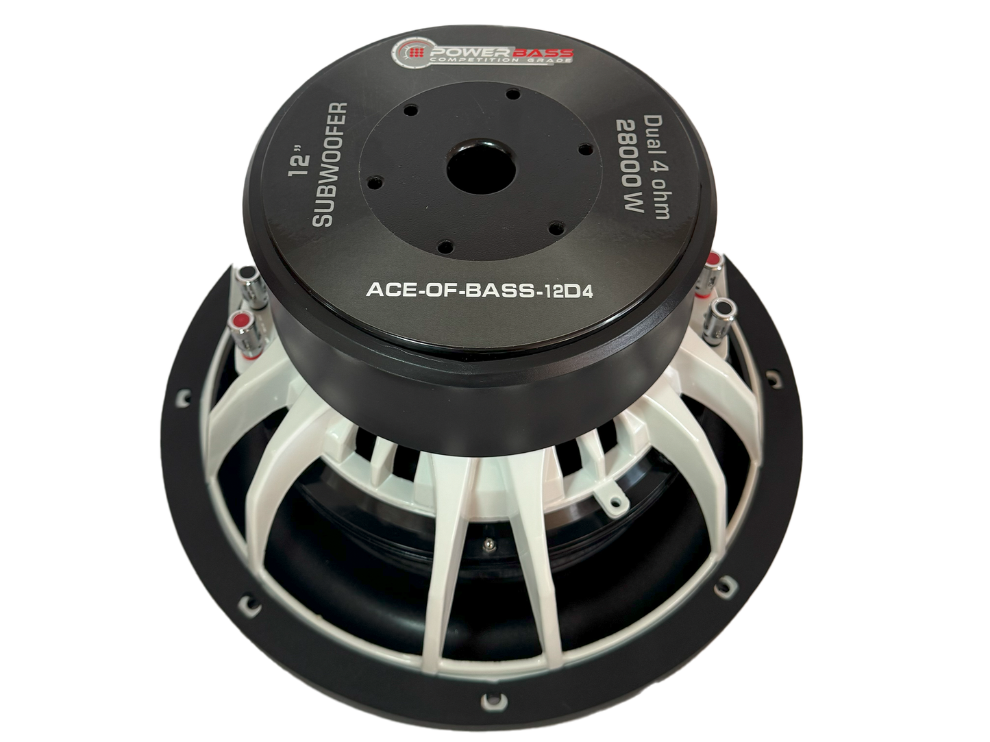 Powerbass ACE-OF-BASS-12D4 28000W 12" DVC Subwoofer Powerbass