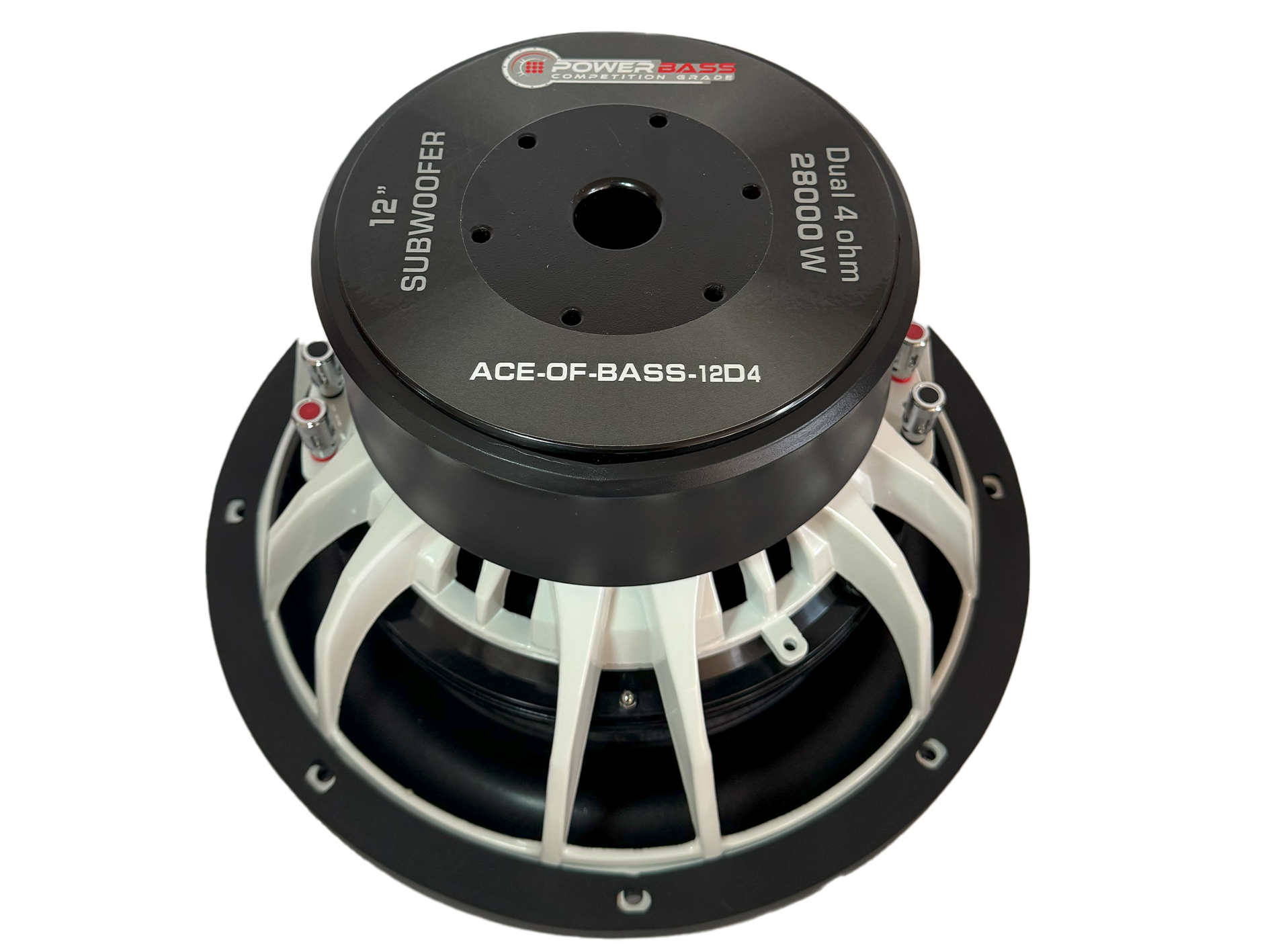 Powerbass ACE-OF-BASS-12D4 28000W 12" DVC Subwoofer Powerbass