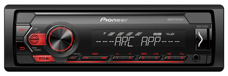 Pioneer MVH-S125UI Single Din Media Player My Store