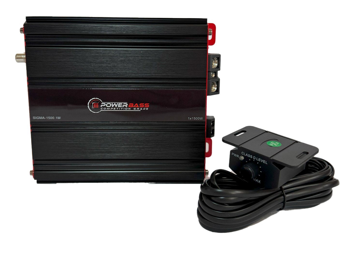 Powerbass SIGMA-1500.1M 1500W RMS Mini Monoblock Amplifier Powerbass
