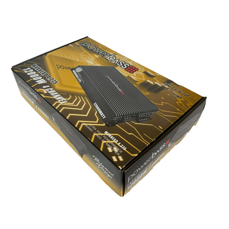 Powerbass WARHEAD-4.275 4 Channel Amplifier (4 x 275W RMS) My Store