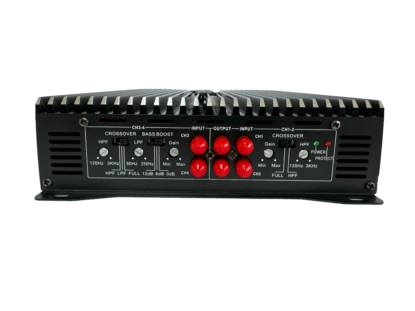 Powerbass WARHEAD-4.275 4 Channel Amplifier (4 x 275W RMS) Powerbass