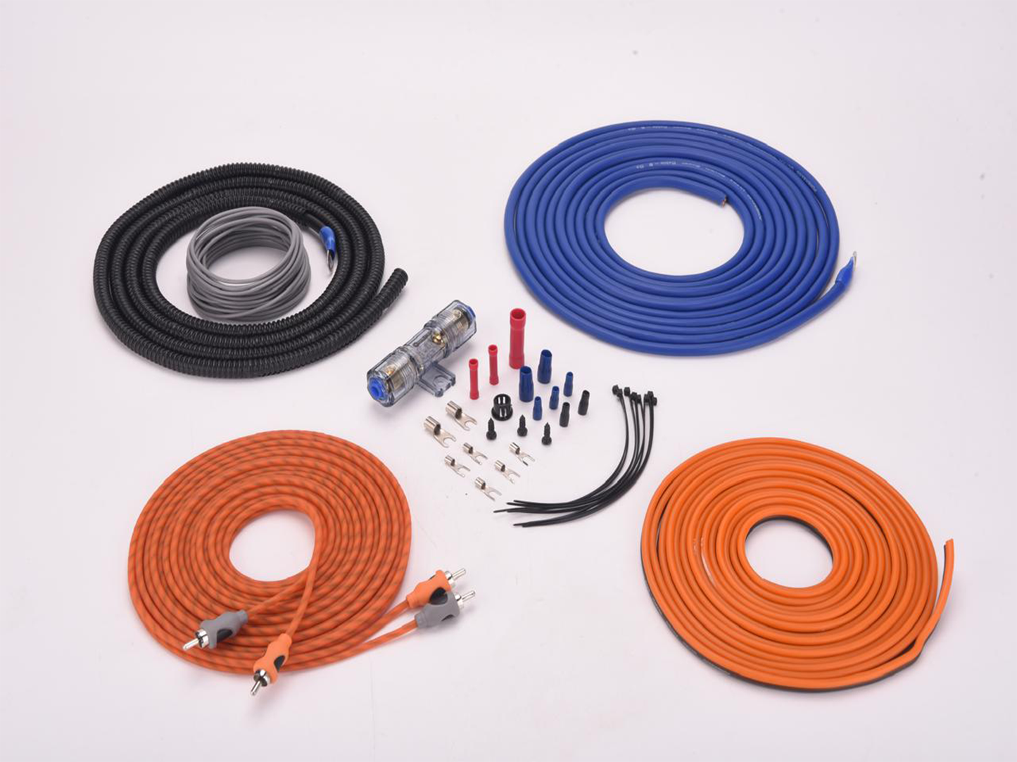Powerbass AWK-04PRO 4 Gauge Amplifier Wiring Kit - 8000W Powerbass