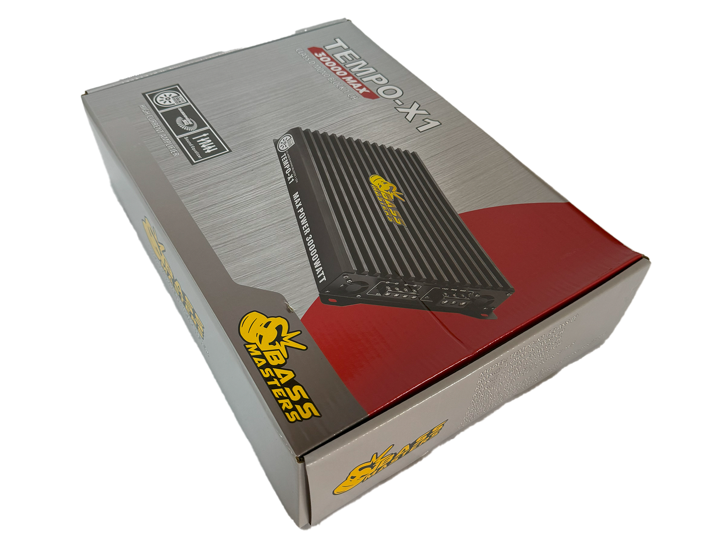 Bassmasters TEMPO-X1 30000 Watts Monoblock Amplifier (3000W RMS) Bassmasters