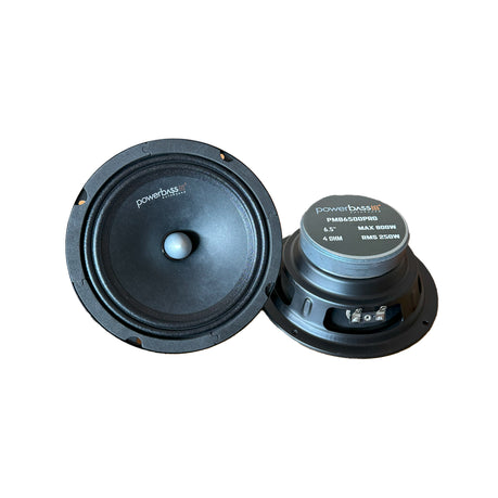 Powerbass PMB6500PRO High Efficiency Mid Bass Speaker 800W - audio agent