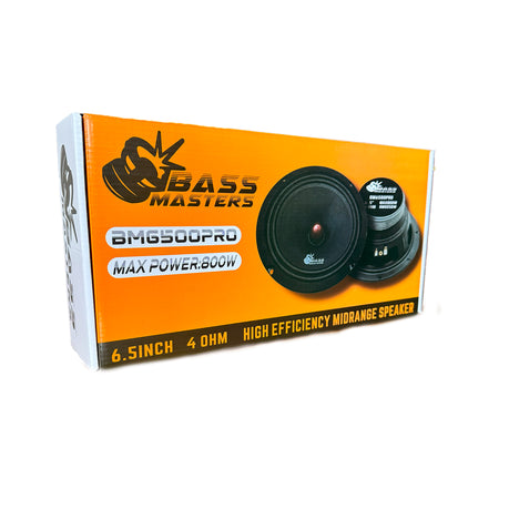 Bassmasters BM6500PRO 6" Pro Mid Door Speaker My Store
