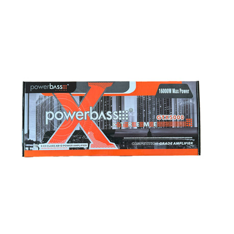 Powerbass GTX 5000 16000W 5 Channel Competition Grade Car Amplifier My Store