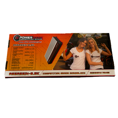 Powerbass ASSASSIN-8.5K Monoblock Amplifier - 8500W RMS Powerbass