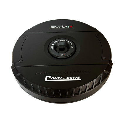 Powerbass CONTI DRIVE 11" 480W RMS Active Spare Wheel Subwoofer Powerbass