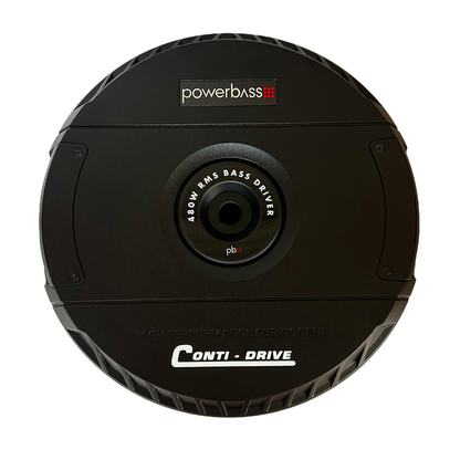 Powerbass CONTI DRIVE 11" 480W RMS Active Spare Wheel Subwoofer Powerbass