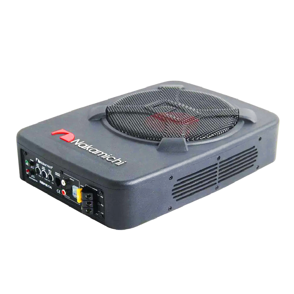 Nakamichi NBF-8.1A 8" 1200W Active Underseat Subwoofer Nakamichi