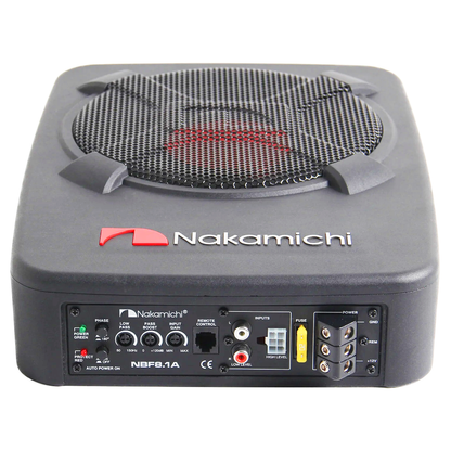 Nakamichi NBF-8.1A 8" 1200W Active Underseat Subwoofer Nakamichi