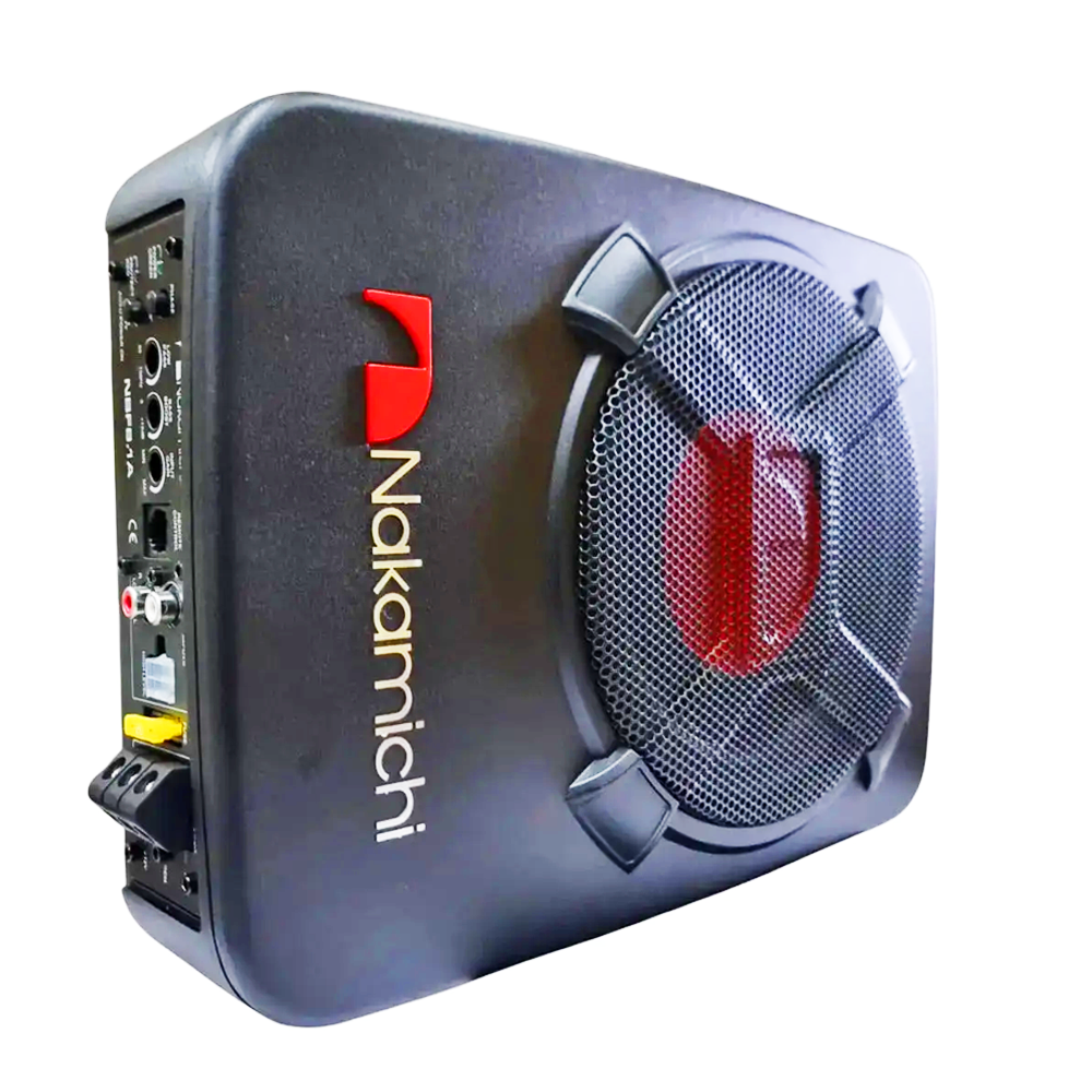 Nakamichi NBF-8.1A 8" 1200W Active Underseat Subwoofer Nakamichi