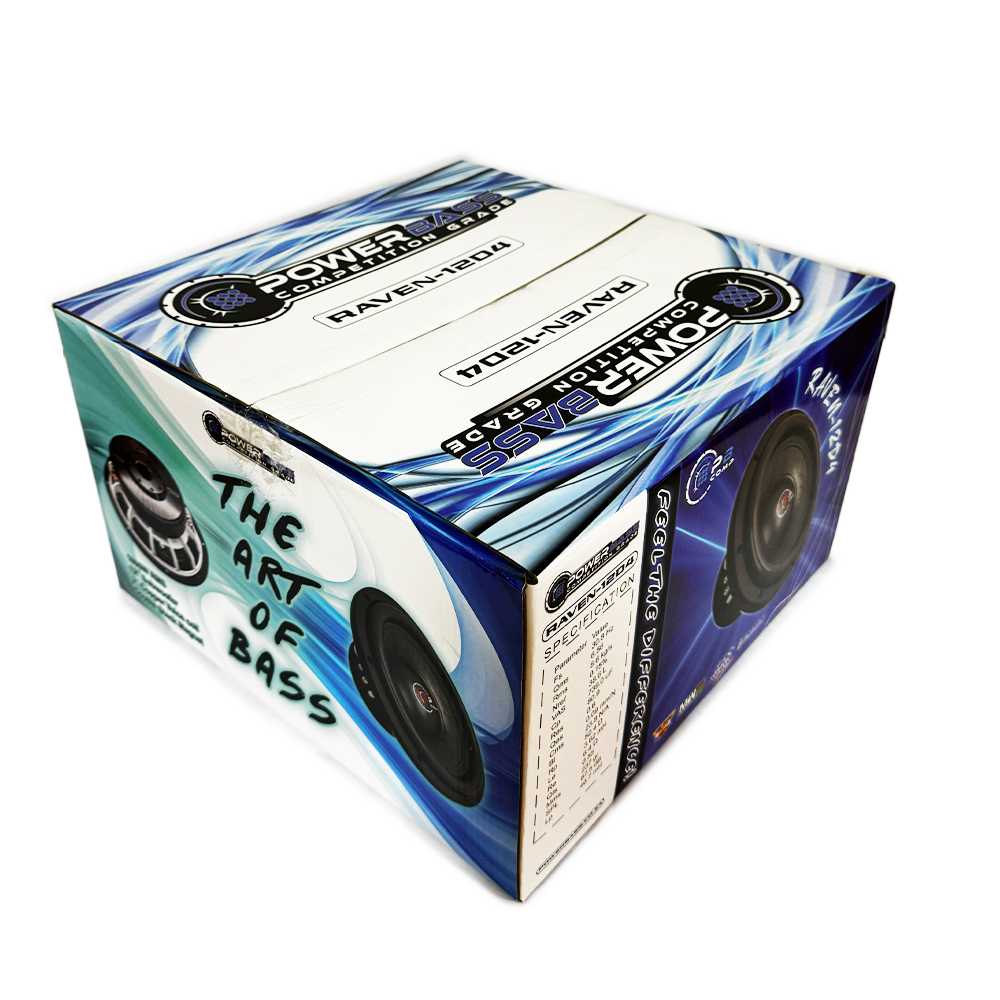 Powerbass RAVEN-12D4 12" 1800W RMS DVC Subwoofer My Store