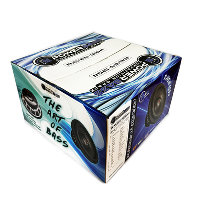 Powerbass RAVEN-12D4 12" 1800W RMS DVC Subwoofer My Store