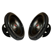 Powerbass Comp Grade RAVEN-12D4 12" 1800W RMS DVC SUBWOOFER - 2 Pack Powerbass