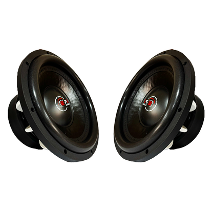 Powerbass Comp Grade RAVEN-12D4 12" 1800W RMS DVC SUBWOOFER - 2 Pack Powerbass