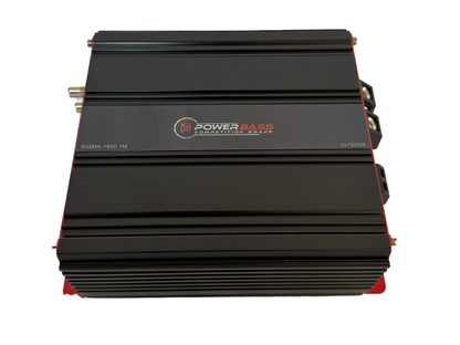 Powerbass SIGMA-1500.1M 1500W RMS Mini Monoblock Amplifier Powerbass
