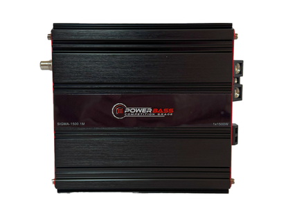 Powerbass SIGMA-1500.1M 1500W RMS Mini Monoblock Amplifier Powerbass