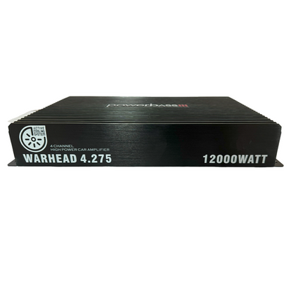 Powerbass WARHEAD-4.275 4 Channel Amplifier (4 x 275W RMS) My Store
