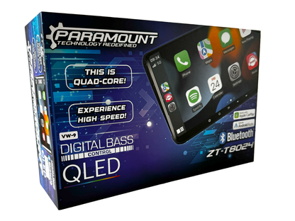 Paramount ZT-T8024 9" Apple Carplay / Andriod Auto Radio audio agent