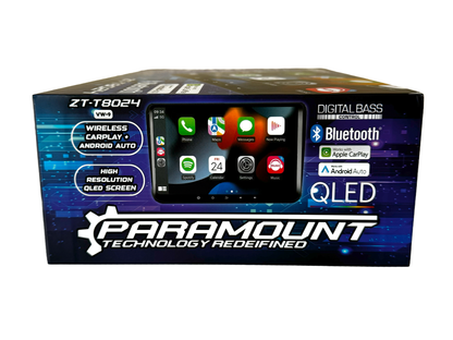 Paramount ZT-T8024 9" Apple Carplay / Andriod Auto Radio audio agent