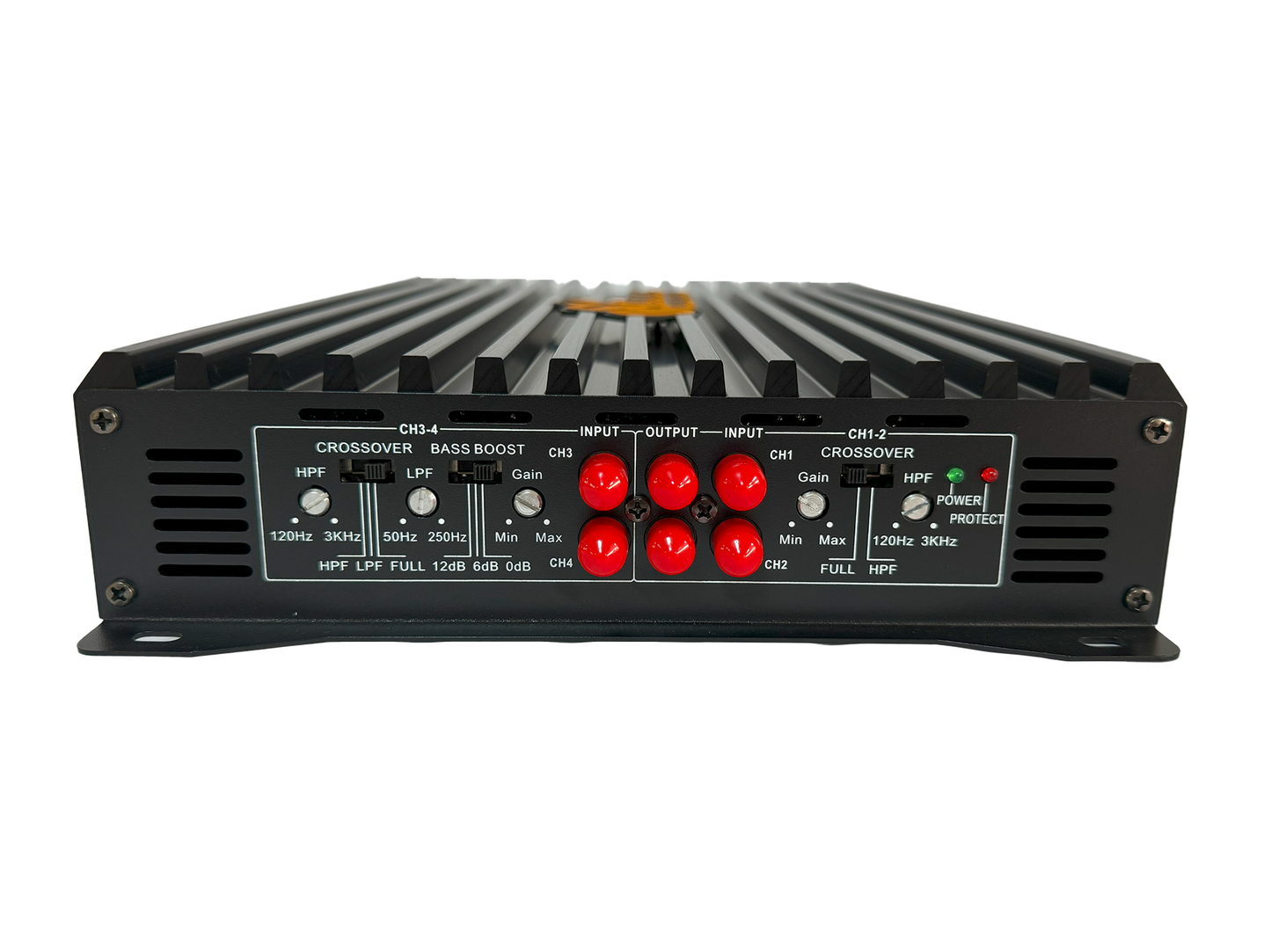 Bassmasters TEMPO-X4 10000 Watts 4 Channel Amplifier Bassmasters